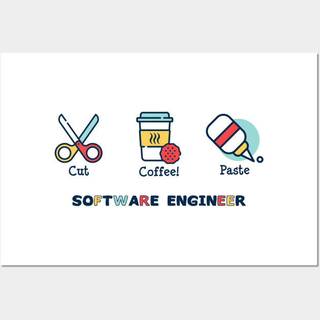 The Software Engineer Wall Art by HolyCowT